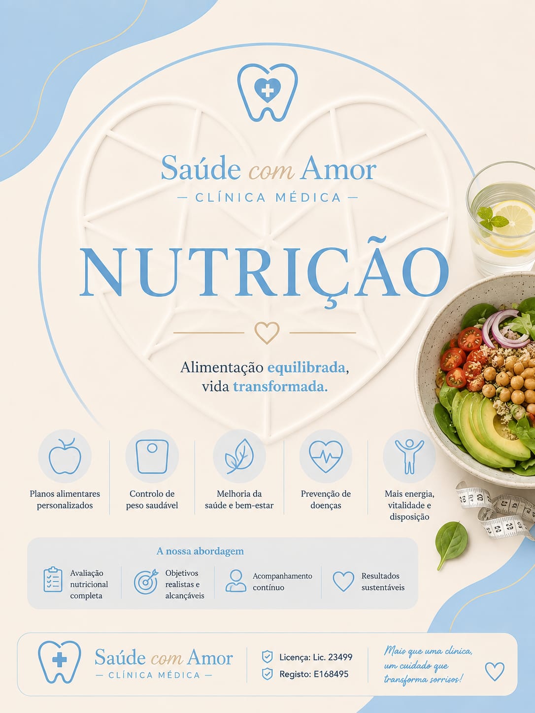 Nutrição — Clínica Saúde com Amor