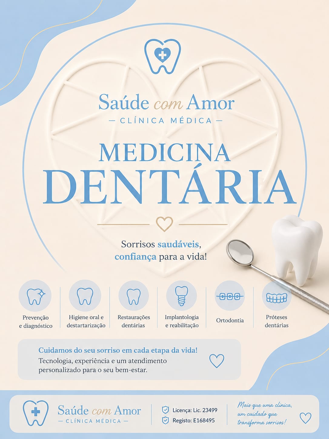 Medicina Dentária — Clínica Saúde com Amor